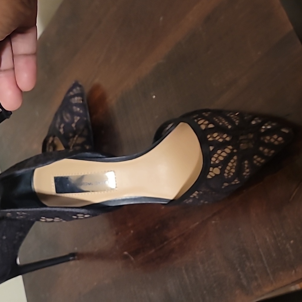 International Concept Black Lace stilettos - Picture 5 of 8